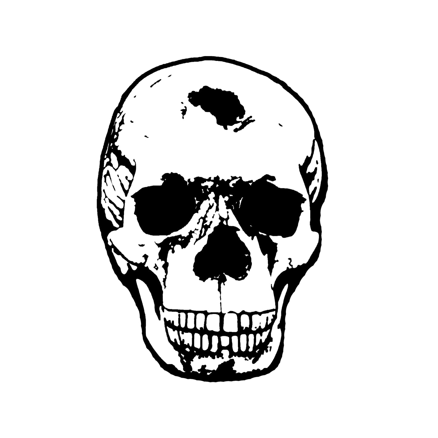 Headshot Kill Skull Gamer Room Large Size Removable Stickers for Living Room Home Décor Vinyl Wall Stickers and Art Murals - 9 Foot Max