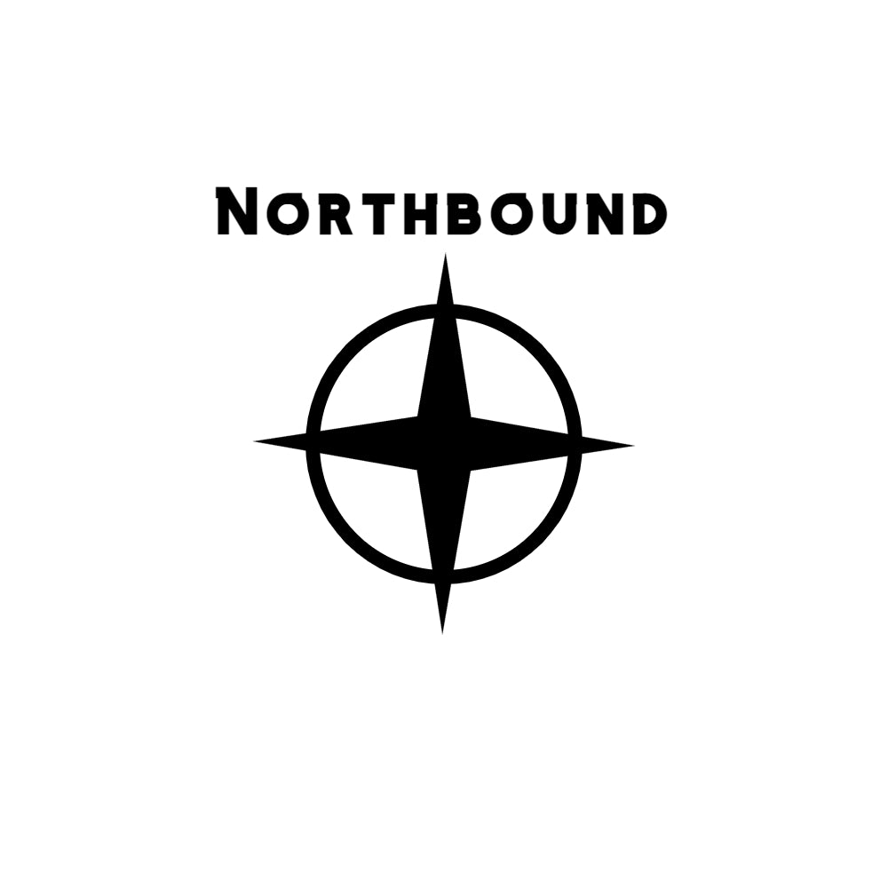 Northbound Decal Badge - Car Stickers - Car Styling Vinyl Decal - Sizes up to 11 Inches