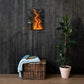 Elijah Calls Down Fire 1 Kings 18 Christian canvas wall art displayed on dark wood wall