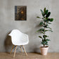 First Passover Christian wall art displayed in bright neutral interior with chair and houseplant