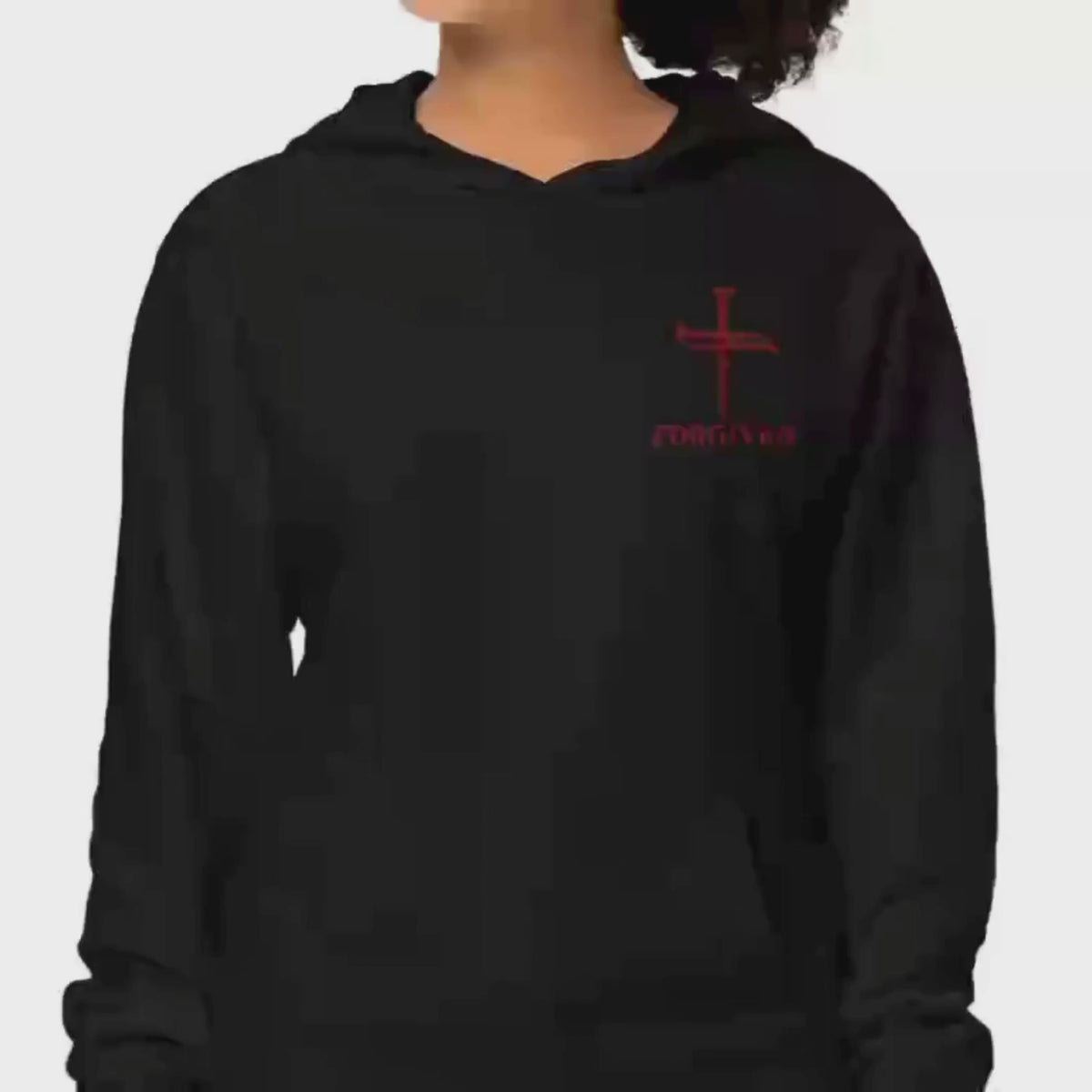 Forgiven Christian Women’s Premium Embroidered Hoodie