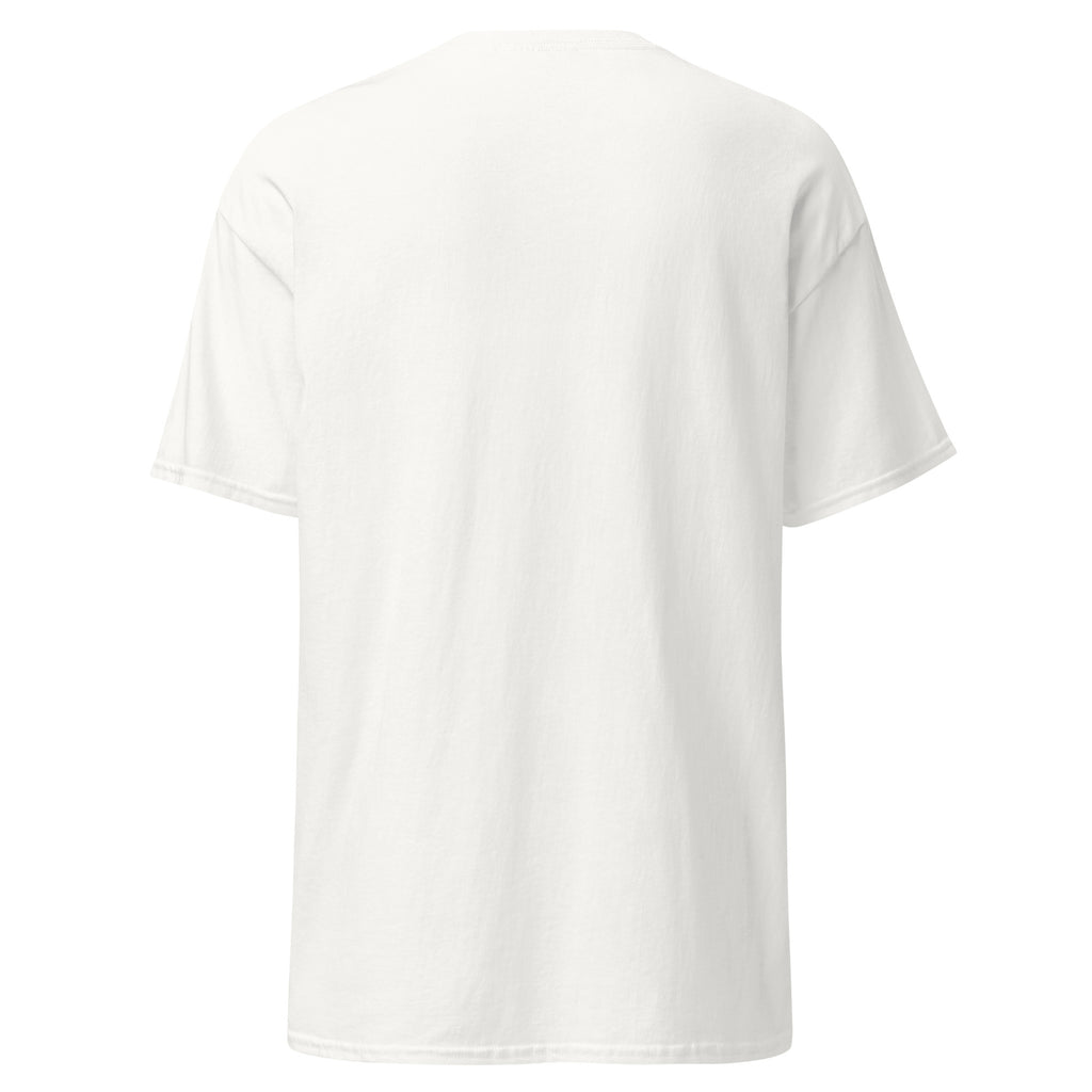 White Gildan 5000 Christian t-shirt back view