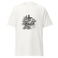 Walk by Faith 2 Corinthians 5:7 Christian t-shirt with cross botanical and mountain design