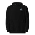 Stand Firm 1 Corinthians 16:13 Christian embroidered hoodie with knight design