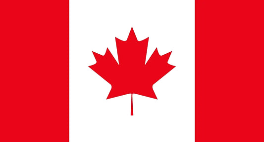 Canadian Flag Car Decal Badge - Car Stickers - Car Styling Vinyl Decal - Sizes up to 11 Inches