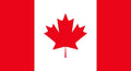 Canadian Flag Car Decal Badge - Car Stickers - Car Styling Vinyl Decal - Sizes up to 11 Inches