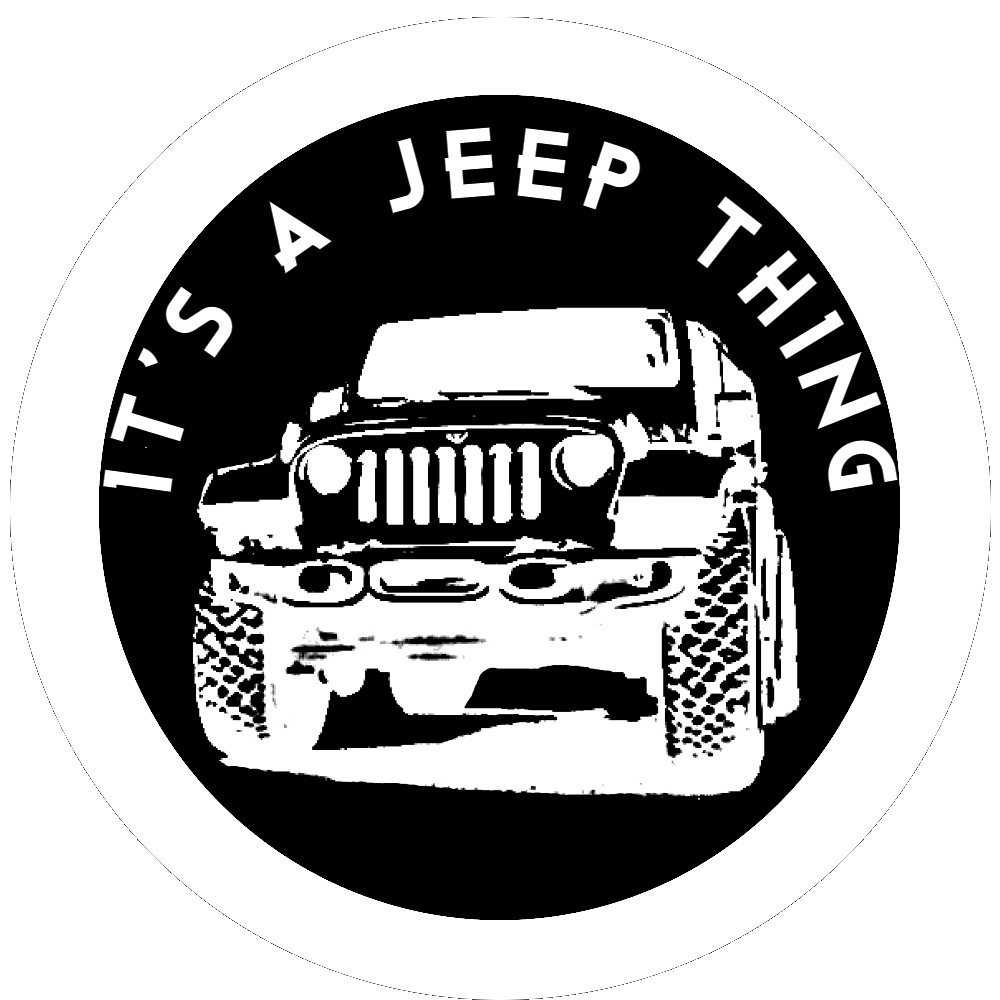 It's a Jeep Thing Decal Badge - Car Stickers - Car Styling Vinyl Decal - Sizes up to 11 Inches