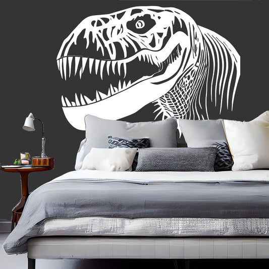 King of the Dinosaurs Large Size Removable Stickers for Living Room Home Décor Vinyl Wall Stickers and Art Murals - 9 Foot Max