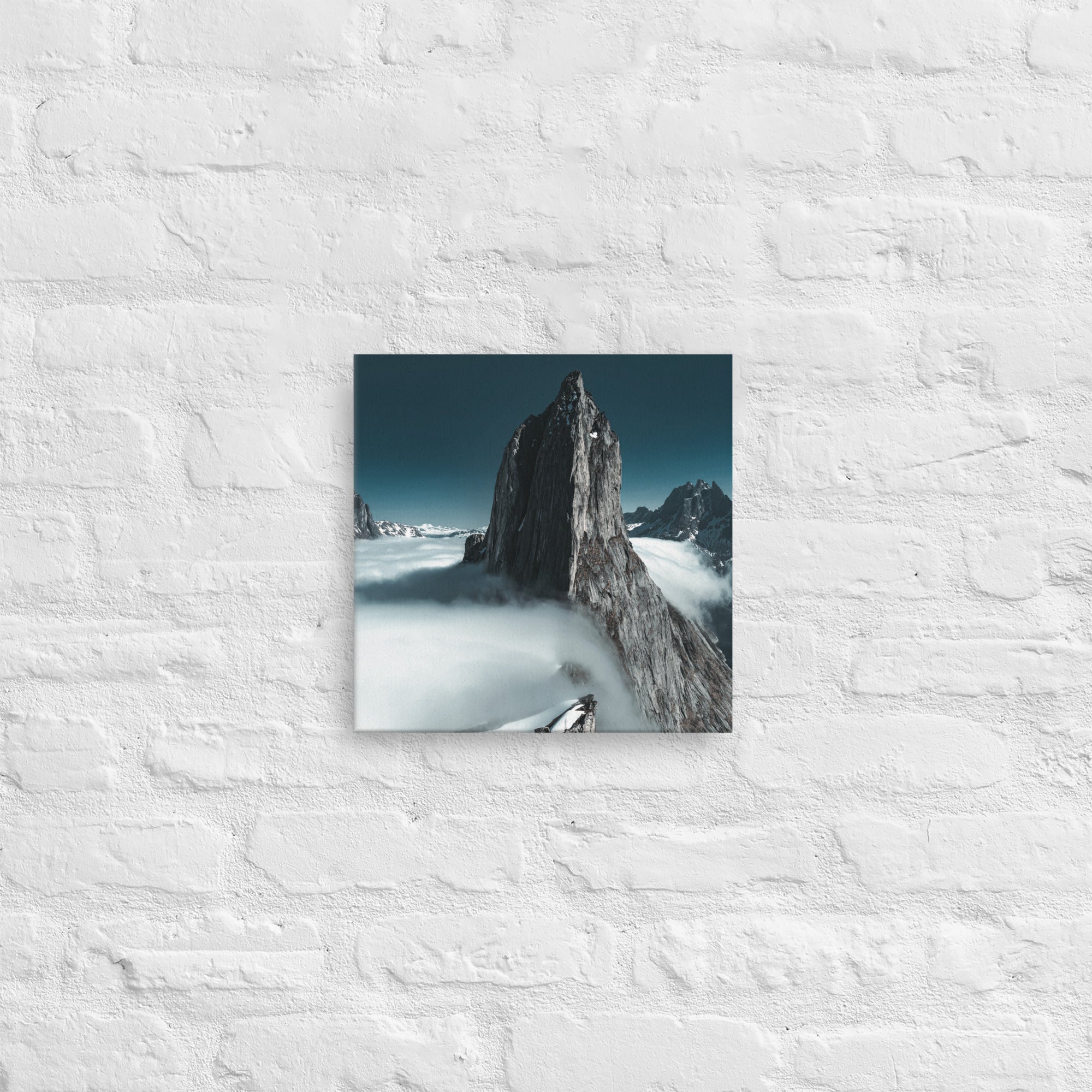 Cloud Top Mountain Range - Thin canvas - Sizes up to 1.5 x 2 Feet