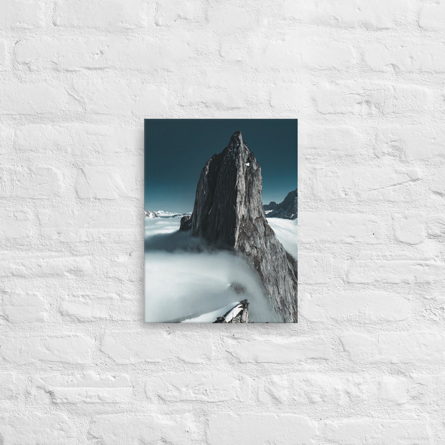 Cloud Top Mountain Range - Thin canvas - Sizes up to 1.5 x 2 Feet