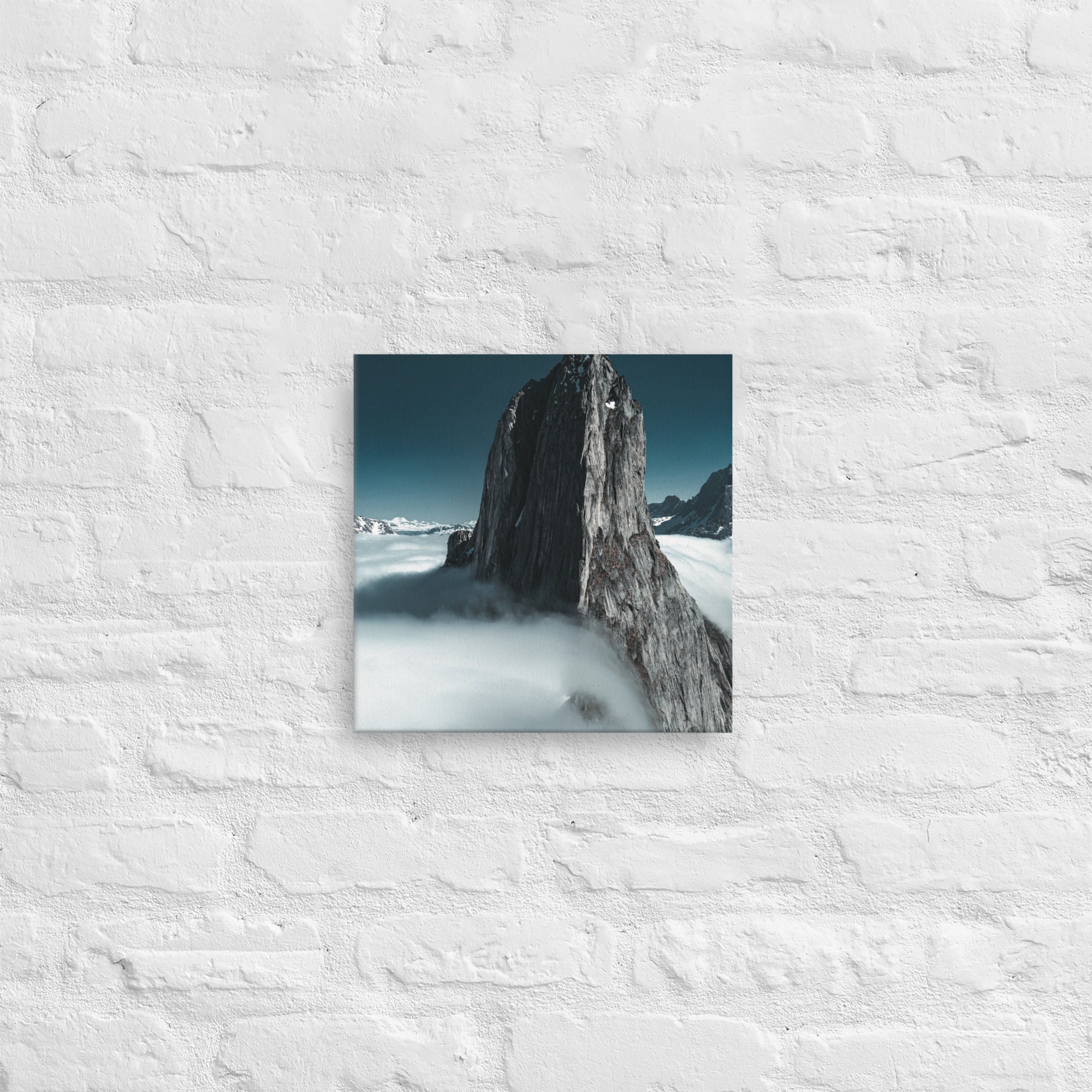 Cloud Top Mountain Range - Thin canvas - Sizes up to 1.5 x 2 Feet