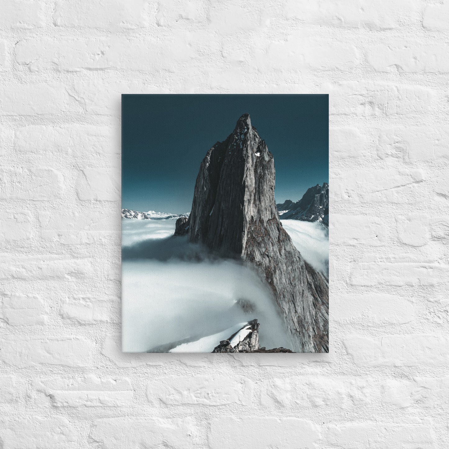 Cloud Top Mountain Range - Thin canvas - Sizes up to 1.5 x 2 Feet