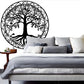 Yggdrasil The Tree Of Life Large Size Removable Stickers for Living Room Home Décor Vinyl Wall Stickers and Art Murals - 9 Foot Max